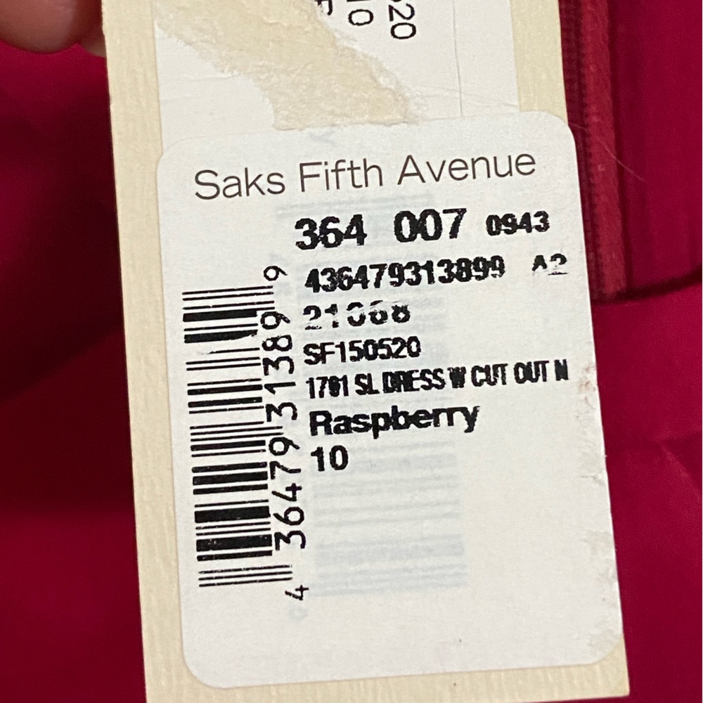 Halston Heritage Pink A-Line Cutout Dress - Picture 8 of 10
